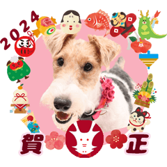 Kafuu's winter & New Year happy Sticker