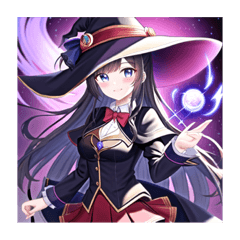 Witch girl cute!