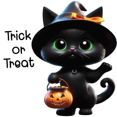 Black Cat Halloween! (EN)