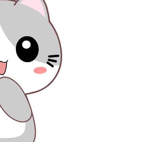 Grey Cat 6 : Pop-up stickers