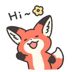 Fluffy Red Fox 6