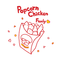 Popcorn Chicken Family