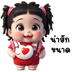 Namdang cute chubby (Kum-muang) – LINE stickers | LINE STORE