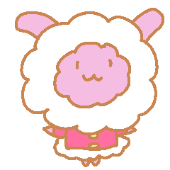 fluffy fluffy pink rabbit