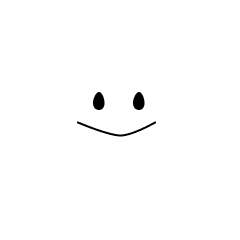 White laid back stamp