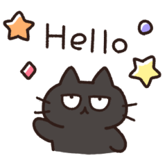 Black cat halloween english