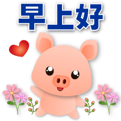 Cute Pig- Daily Phrases