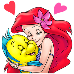 The Little Mermaid Line Stickers Line Store