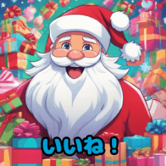 Santa's Festive Emojis