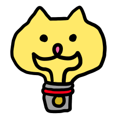 Miniaturelightbulb-cat