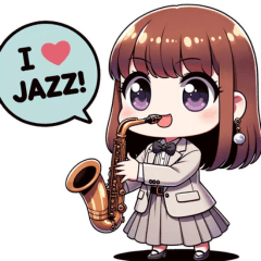 Cute girl playing a musical instrument2