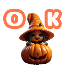 Ghost Pumpkin witch Halloween