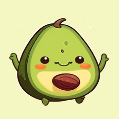 cute avocado-chan