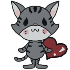 LoveCute cat stickers
