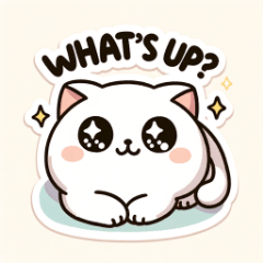 Cute Cat: Cat Stickers