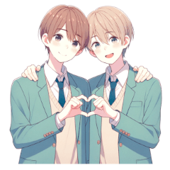 Boys Sweethearts Stickers