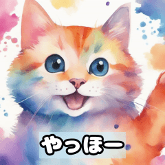 Cat Sticker 32-23