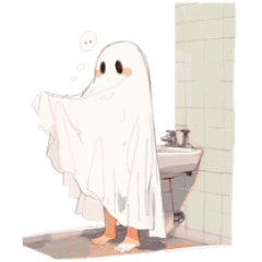 The good ghost (so many chores)