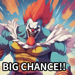 Muscle-Bound Clown