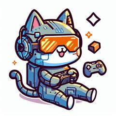 Gaming Cats ! (Cyberpunk Version)