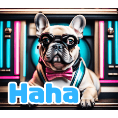 法國鬥牛犬好友貼圖