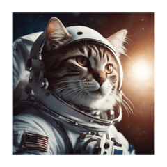 猫の宇宙飛行士