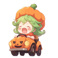 pumpkin girl-Invite