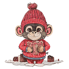 monkey_Christmas