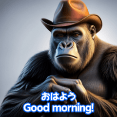 English-Speaking Gorilla - Gorihat-kun