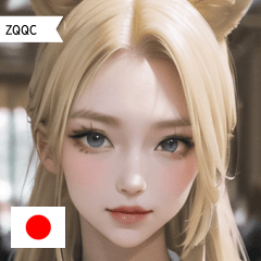 JP blonde horse girl ZQQC