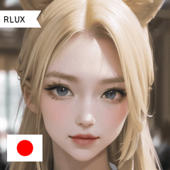 JP blonde horse girl RLUX