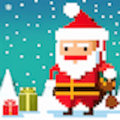 像素畫聖誕