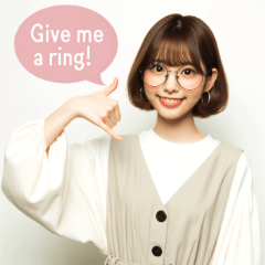 AI Glimmer: The Glasses Girl