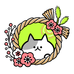 Winter stickers with cats (resale)