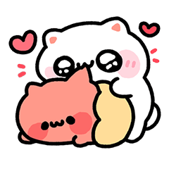 White meow and hot dog meow.01