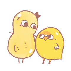 Yellow bird and friends
