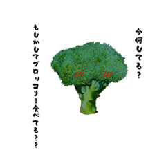 Talking  broccoli