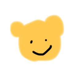 Yellow bear monster