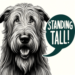 Talking Irish Wolfhound