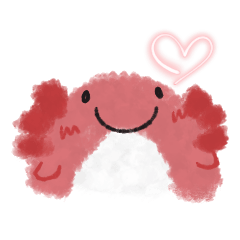 Suama the axolotl