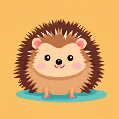 Greetings from a hedgehog