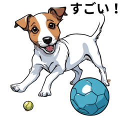 Jack Russell terriers are cute.