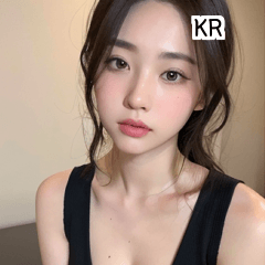 KR long hair sexy girl  A