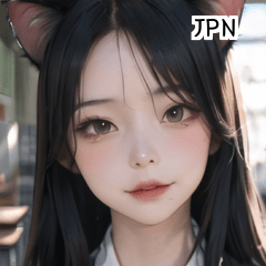 JPN pure cat girl