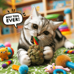 American Shorthair Cat Stickers