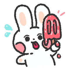 Fluttering rabbit