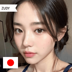 JP cute korean girlfriend ZUDY