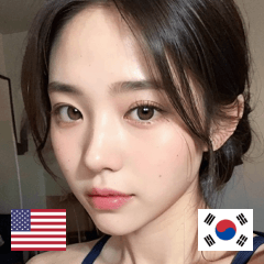 EN KR cute korean girlfriend