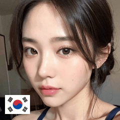 KR cute korean girlfriend
