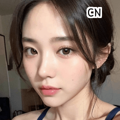 CN cute korean girlfriend  A